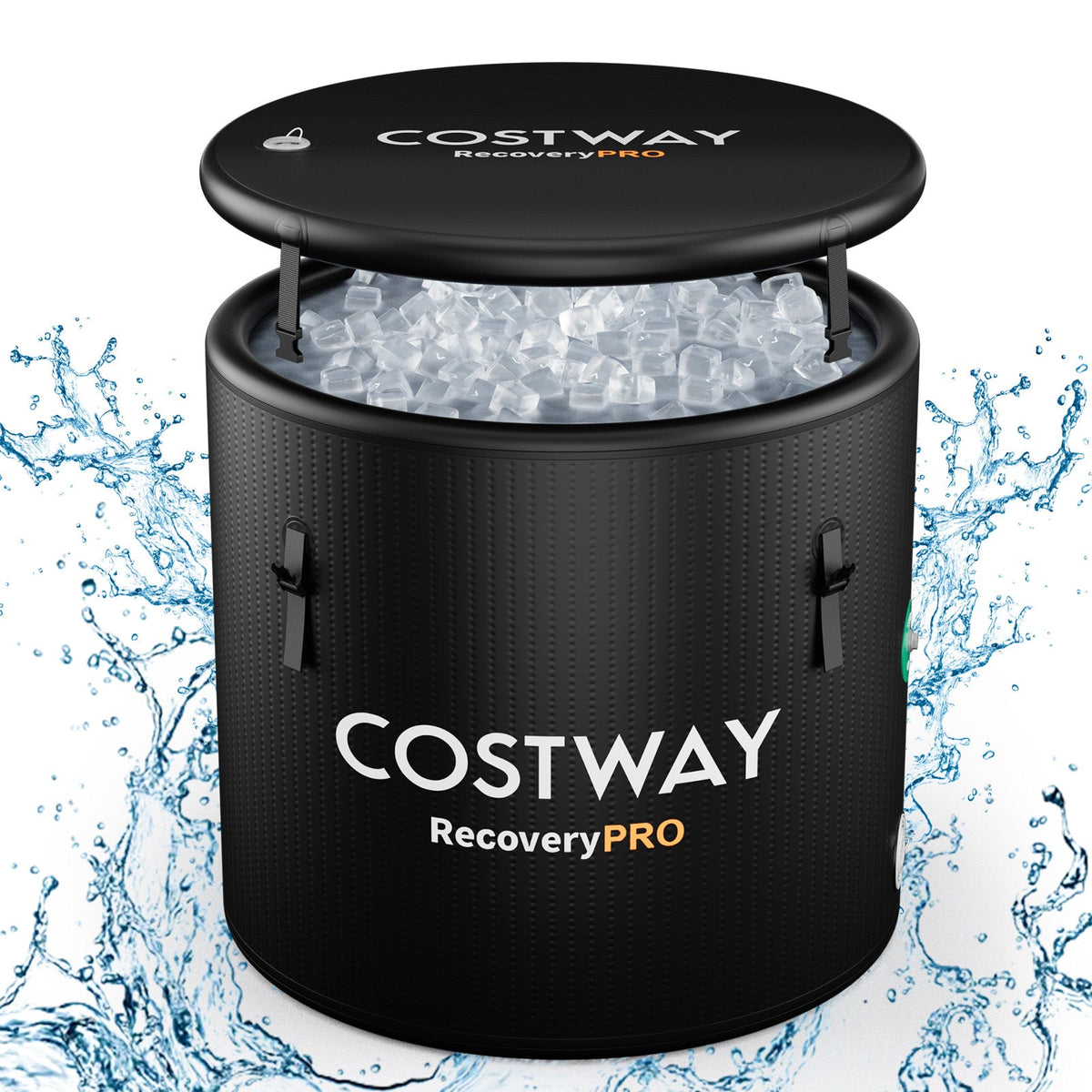 Costway 79-Gallon Portable Cold Plunge Tub with Cover