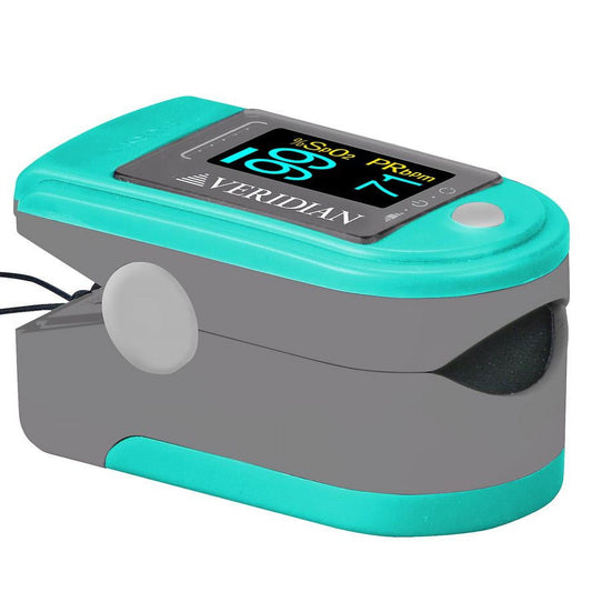 Veridian Deluxe Pulse Oximeter fingertip oxygen saturation monitor