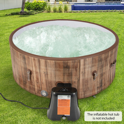 DoCred 1350W Inflatable Hot Tub Heater Pump with Touch Control