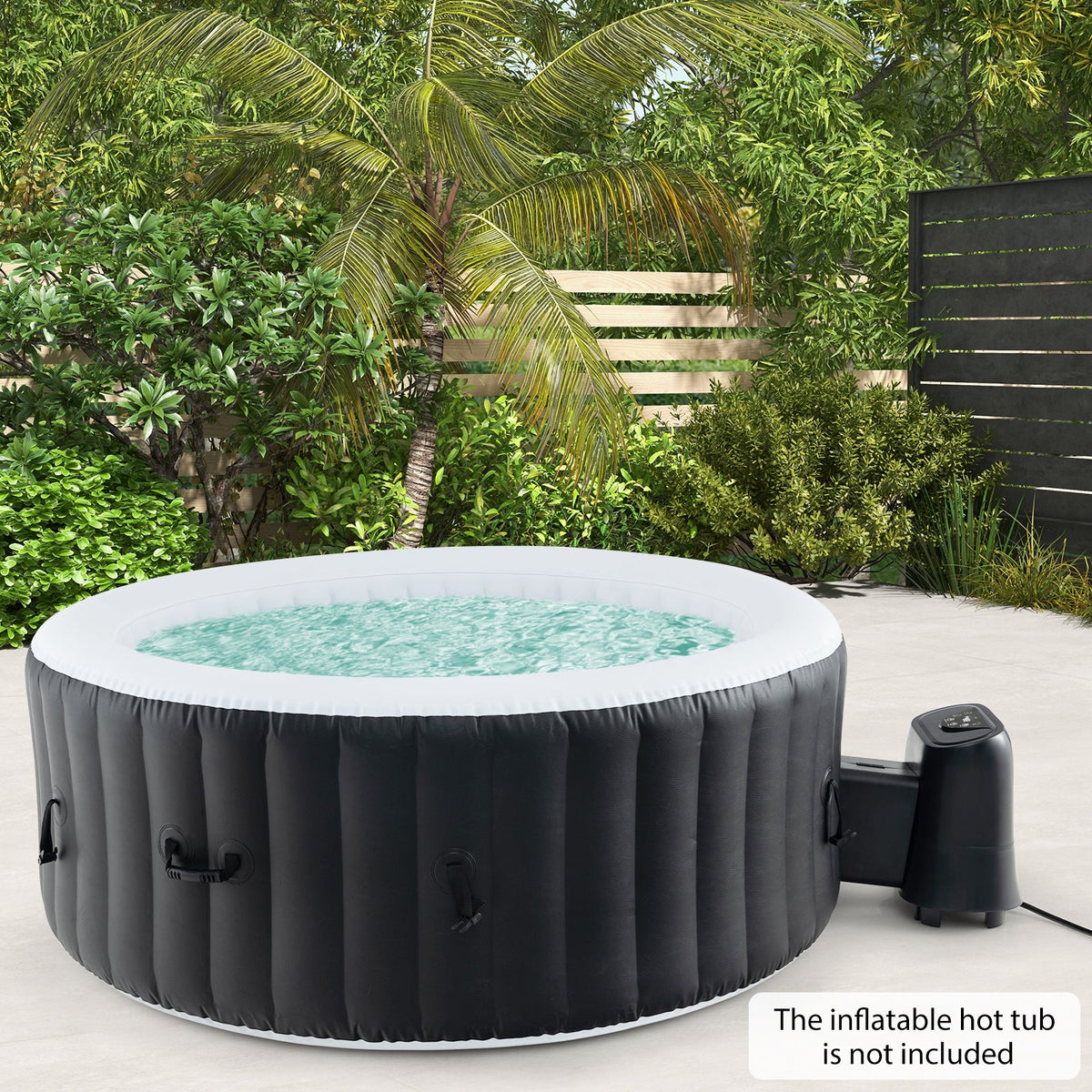 DoCred 1350W Inflatable Hot Tub Heater Pump with Touch Control
