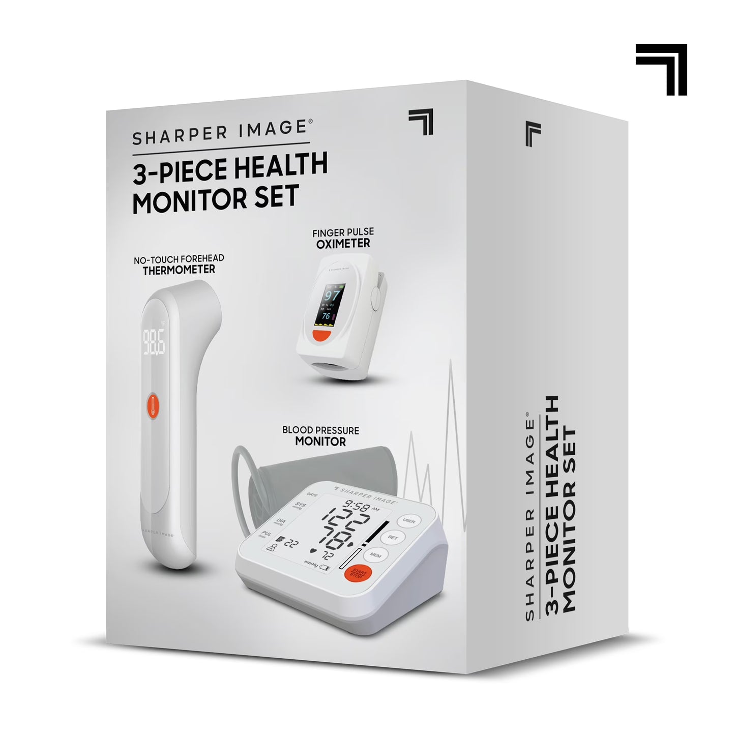 Sharper Image 3-in-1 Health Monitoring Kit