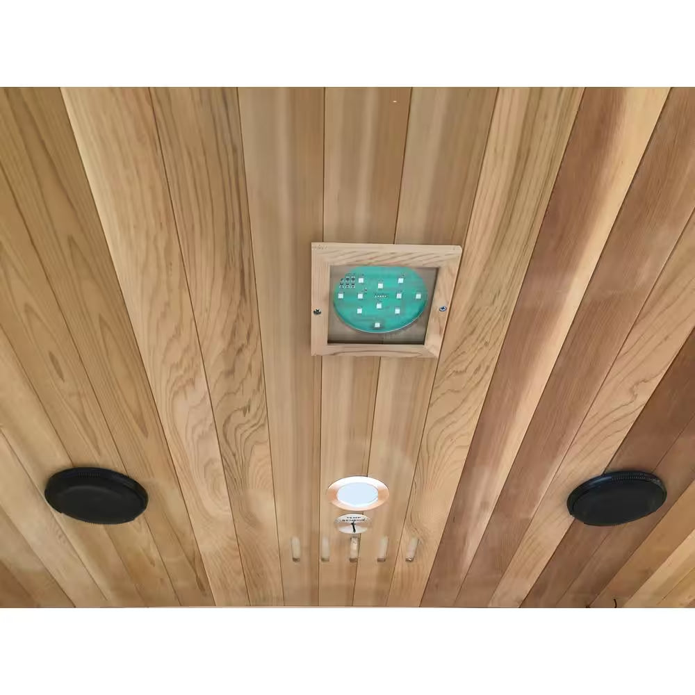 Roslyn 4-Person Infrared Cedar Sauna